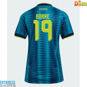 Billiga Colombia Rafael Santos Borre #19 Bortatröja Dam VM 2026 Kortärmad